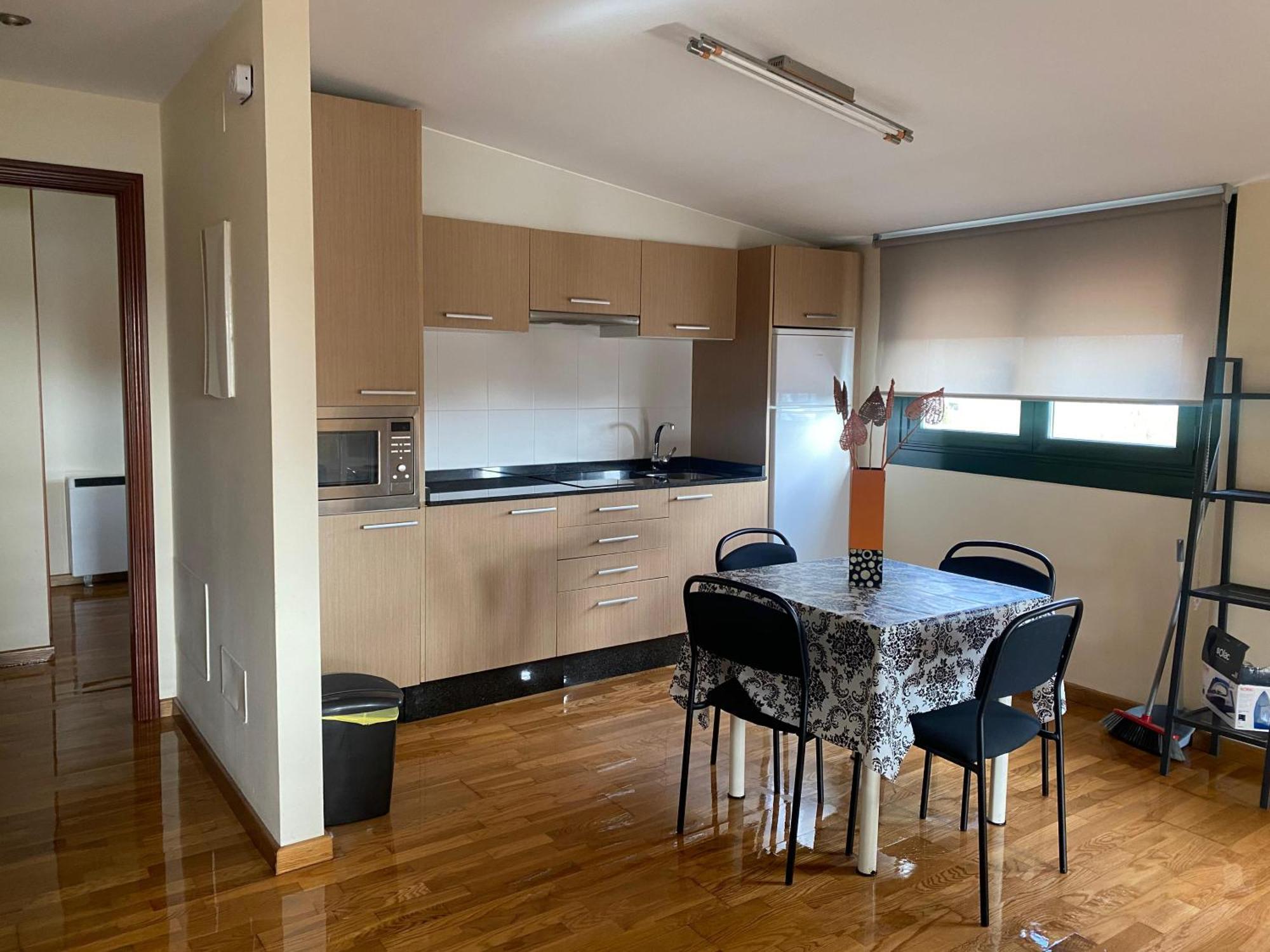 Appartamento Ático En Aguiño Ribeira Esterno foto